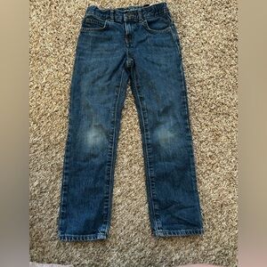 Classic Denim Straight-Leg Jeans